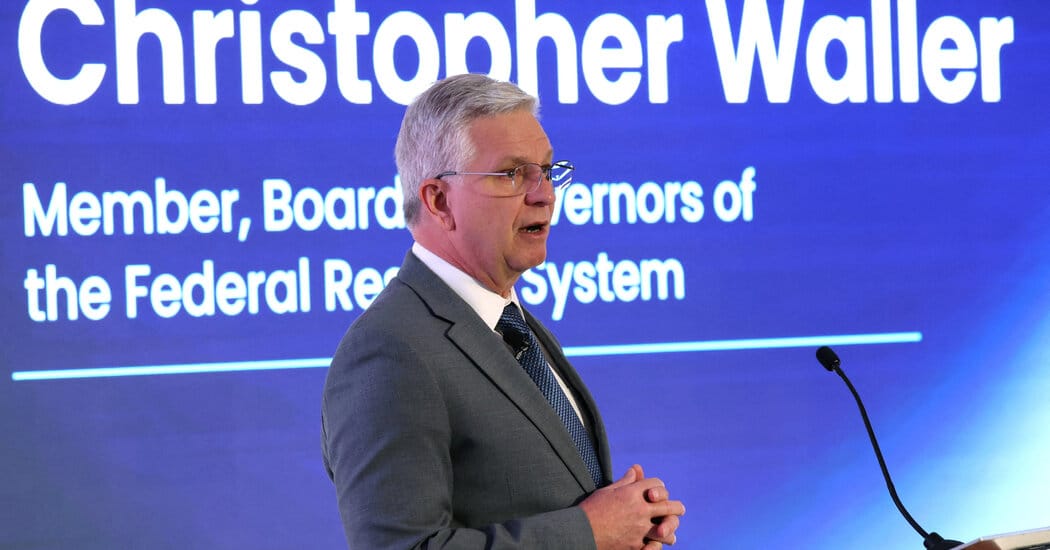 Fed governor says Supreme Court tariff ruling unlikely to change rate outlook — NYT > U.S. > Politics