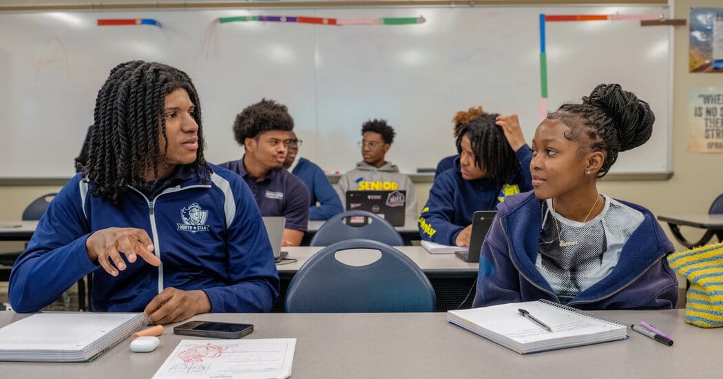 A.I. Literacy Is the New Driver’s Ed at a Newark High School — NYT > Technology