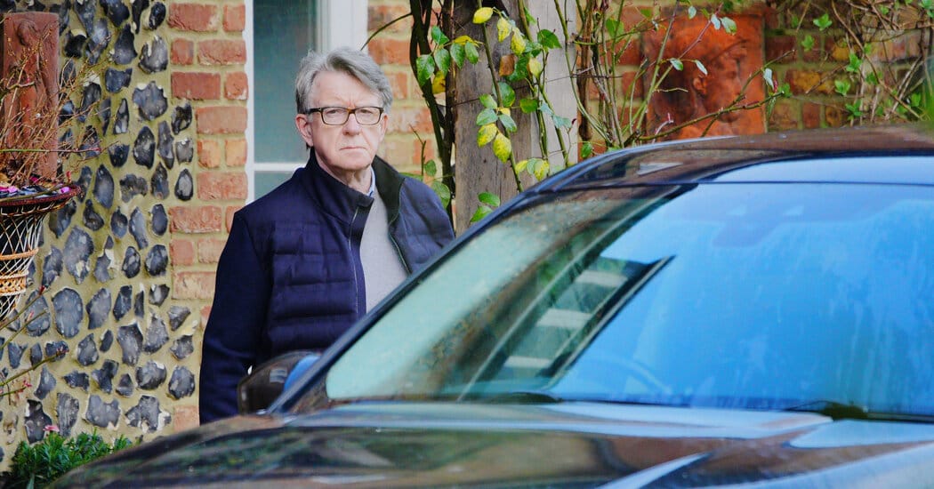 Who Is Peter Mandelson, the UK Ex-Ambassador Fired Over His Epstein Ties? — NYT > World > Europe
