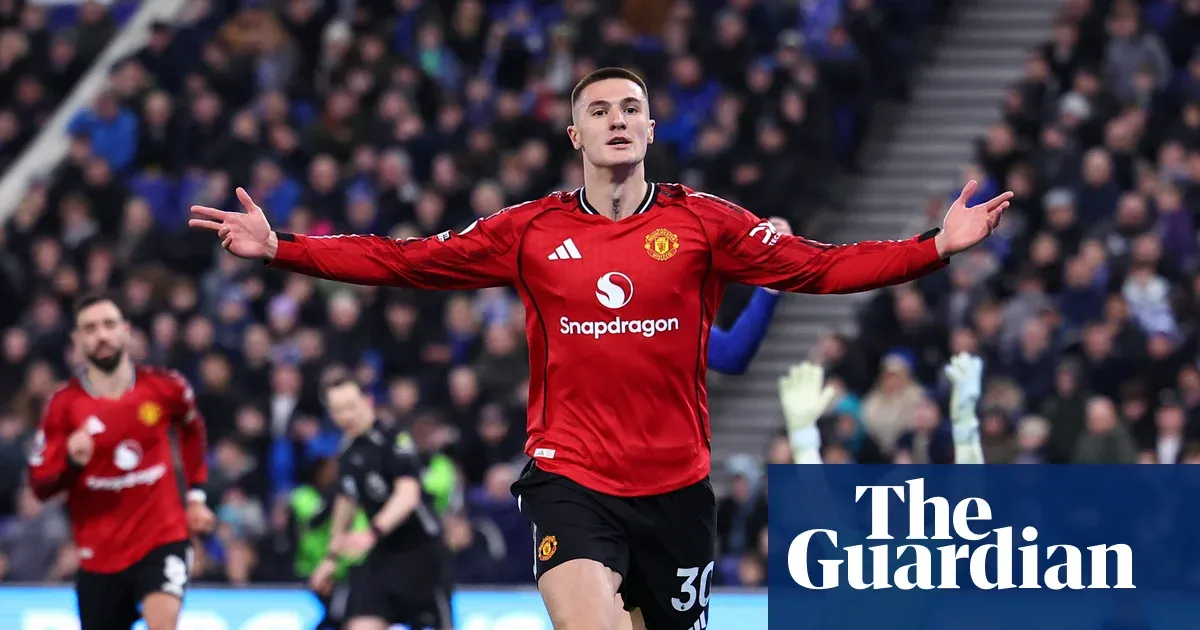 Supersub Benjamin Sesko fires Manchester United past Everton and into top four — Football | The Guardian