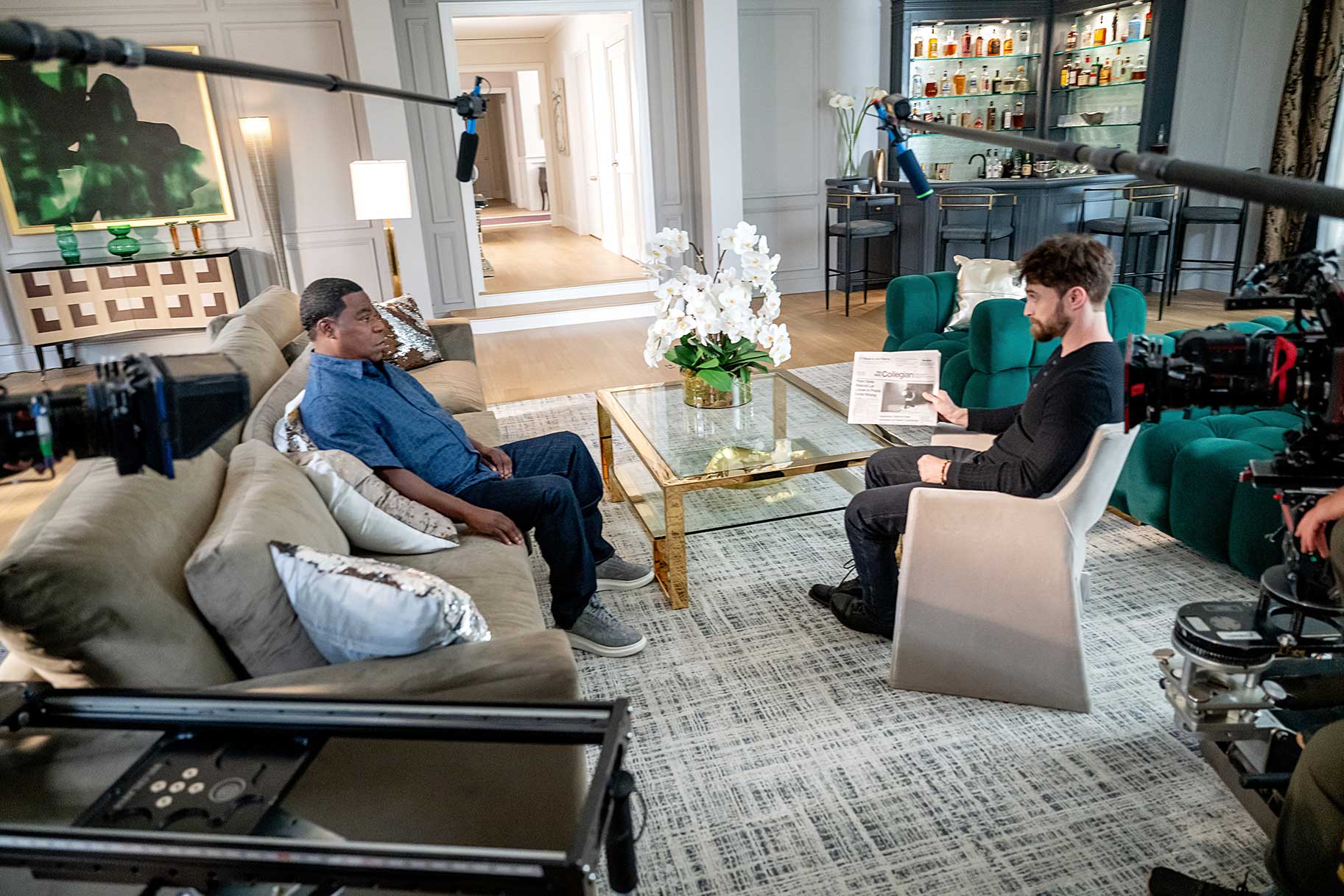 Daniel Radcliffe Says He and Tracy Morgan Quickly Bonded on Set — Nbc