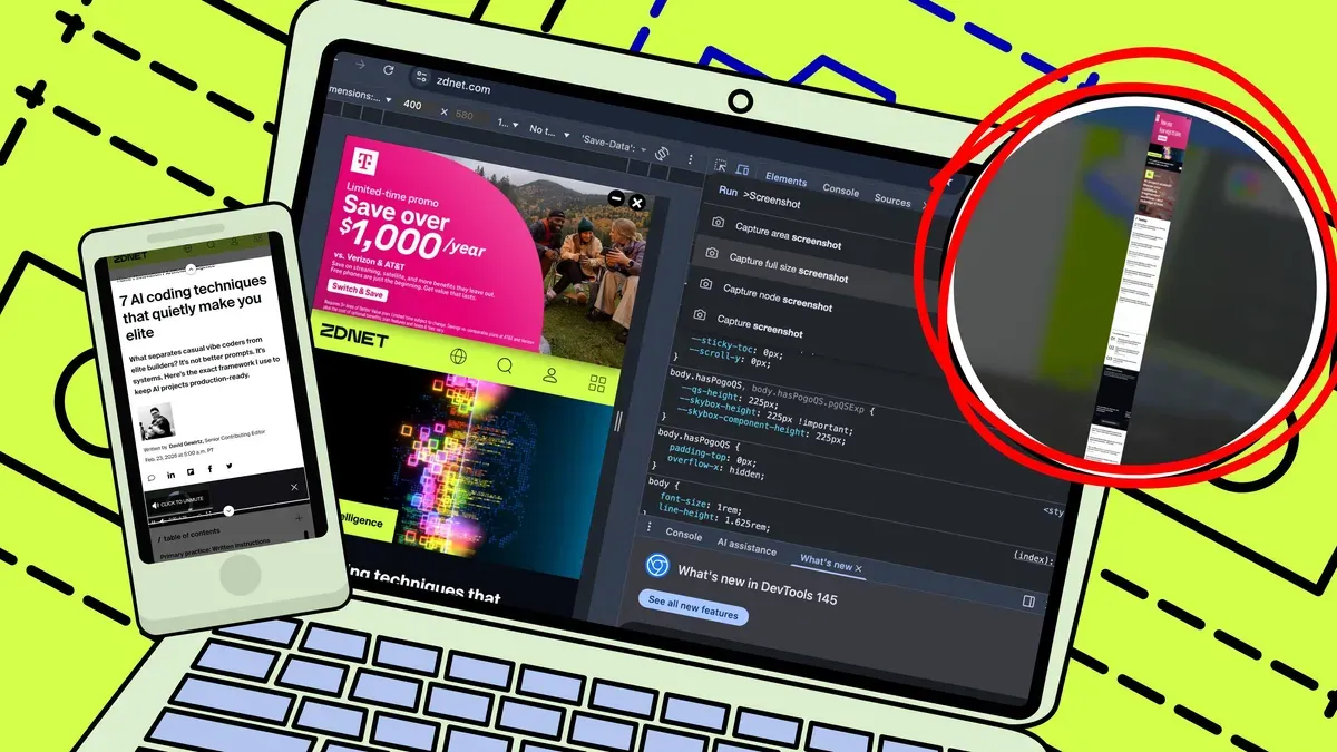 How to take full-page screenshots in Chrome on any device — Latest news
