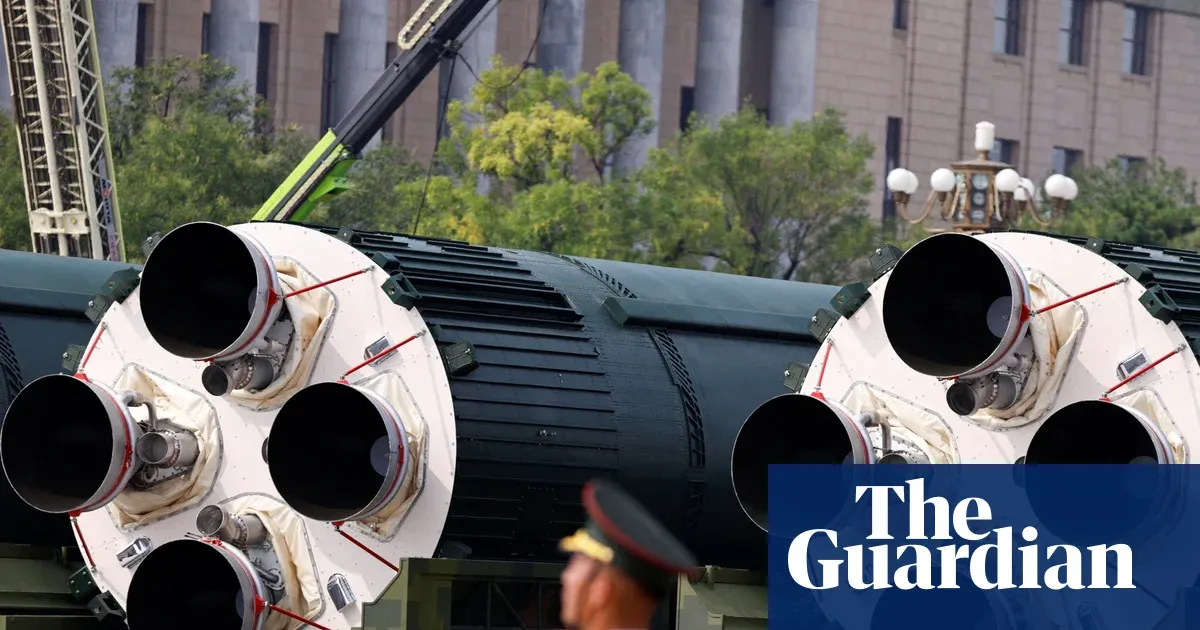 US accuses China of massively expanding nuclear arsenal — World news | The Guardian
