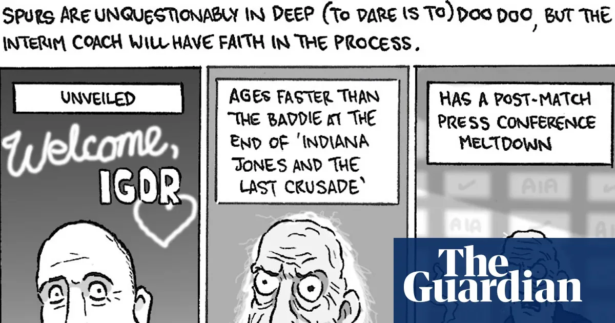 David Squires on a dose of reality for Igor Tudor — Football | The Guardian