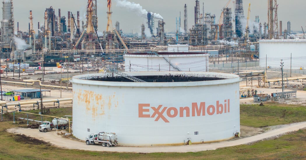 Judge Dismisses Exxon’s Defamation Case Against Environmental Groups — NYT > Business > Energy & Environment