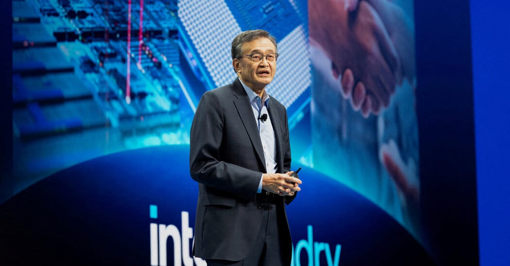Intel Strikes Deal With a Chip Start-Up Its C.E.O. Invested In — NYT > Technology