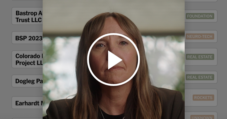 Elon Musk tied to more than 90 Texas companies — NYT > Business