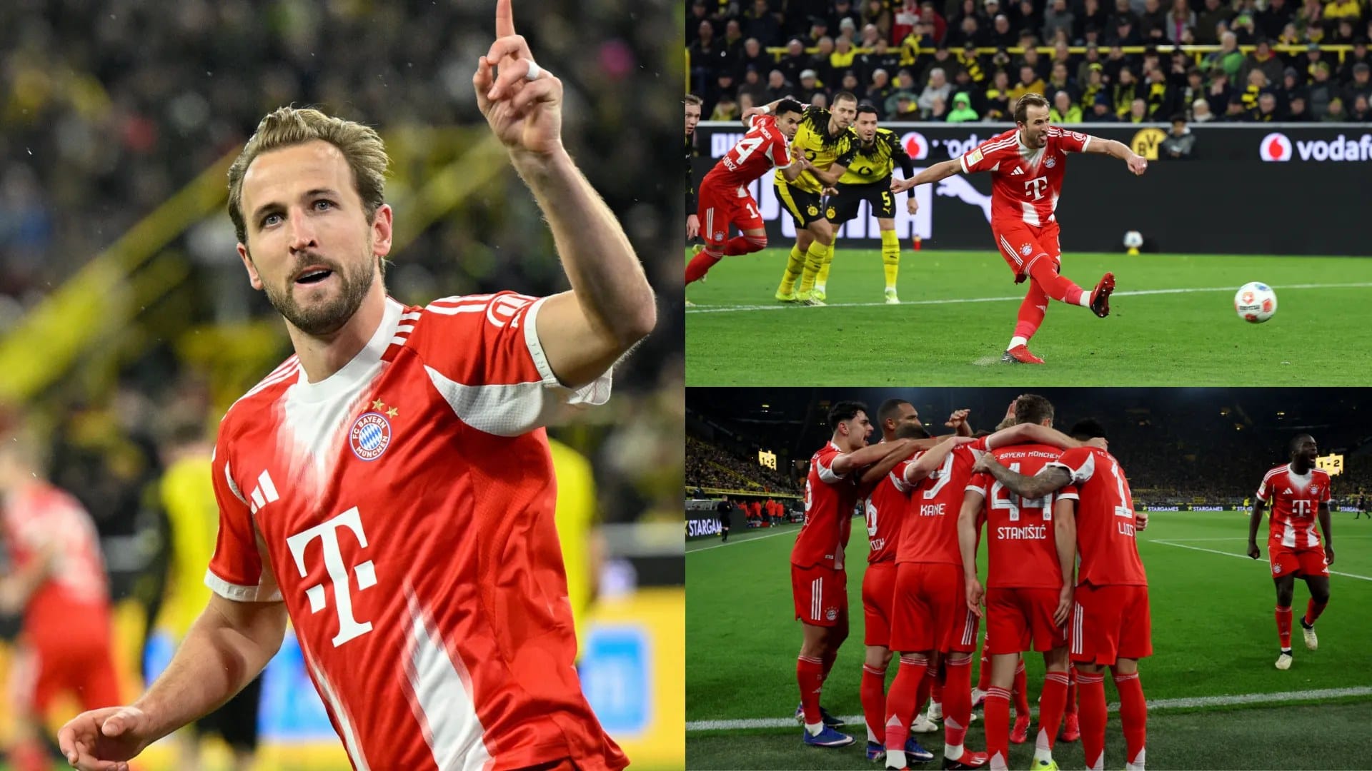 Kane brace and Kimmich volley see Bayern edge Dortmund in five-goal classic — Goal