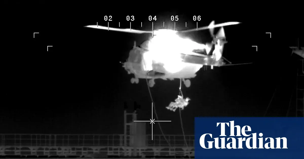 Suspected Russian 'shadow fleet' tanker seized in North Sea — World news | The Guardian