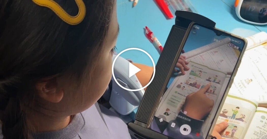 China’s New Study Buddy: A.I. Chatbots for Homework — NYT > World News