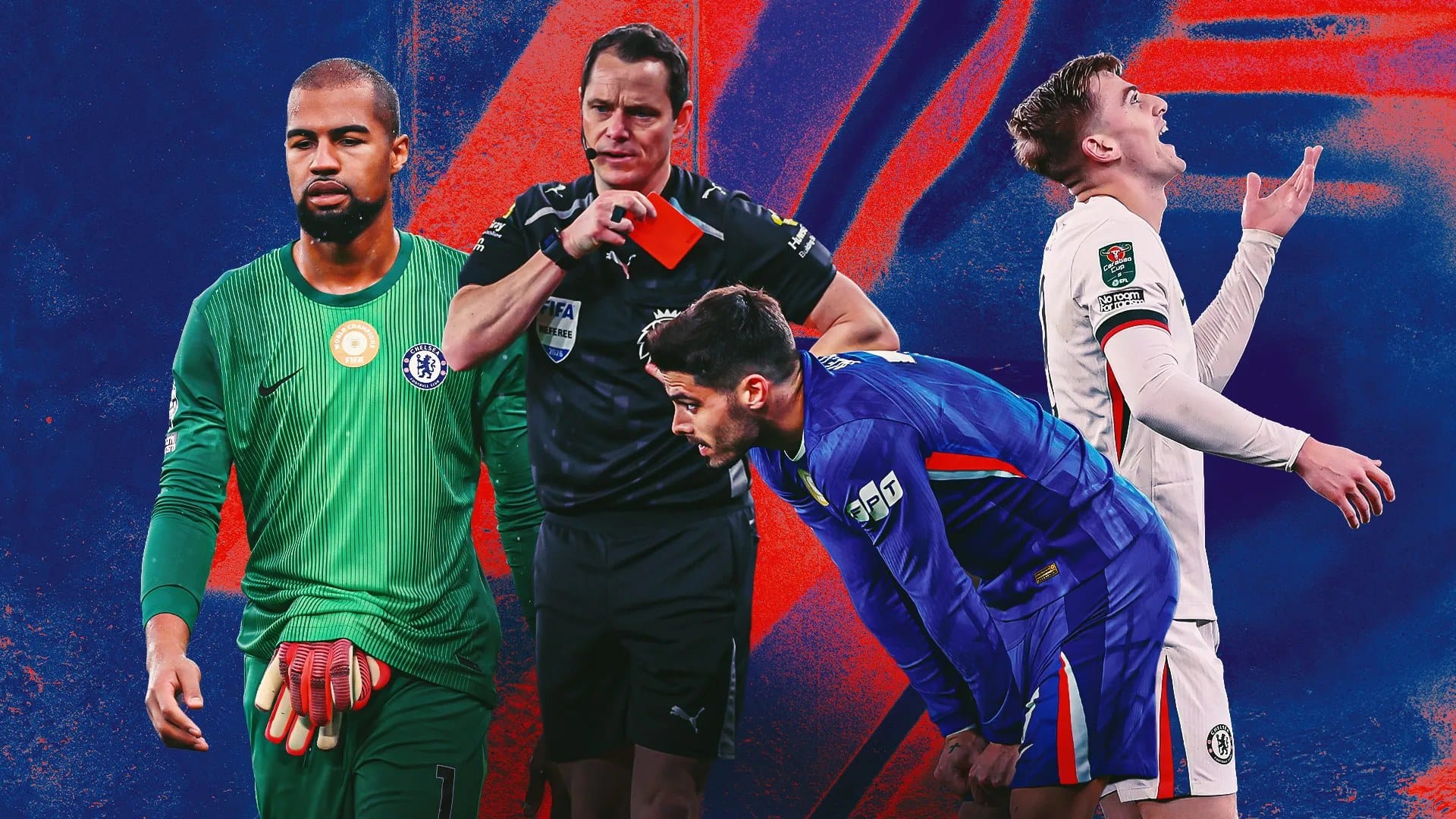 Ten red cards in one season: Chelsea's worst dismissals of 2025-26 — Goal