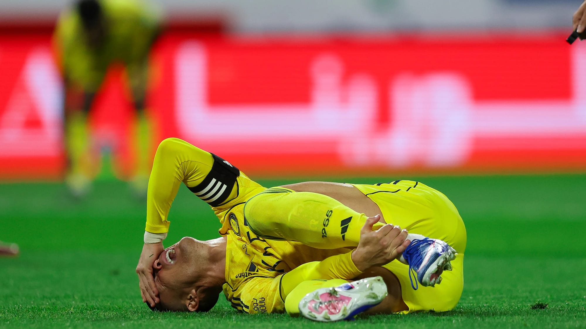 Cristiano Ronaldo sidelined by hamstring injury as Al-Nassr confirm setback — Goal