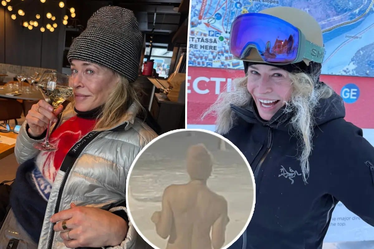 Chelsea Handler goes bare in a beanie during 51st birthday in Finland — Pagesix