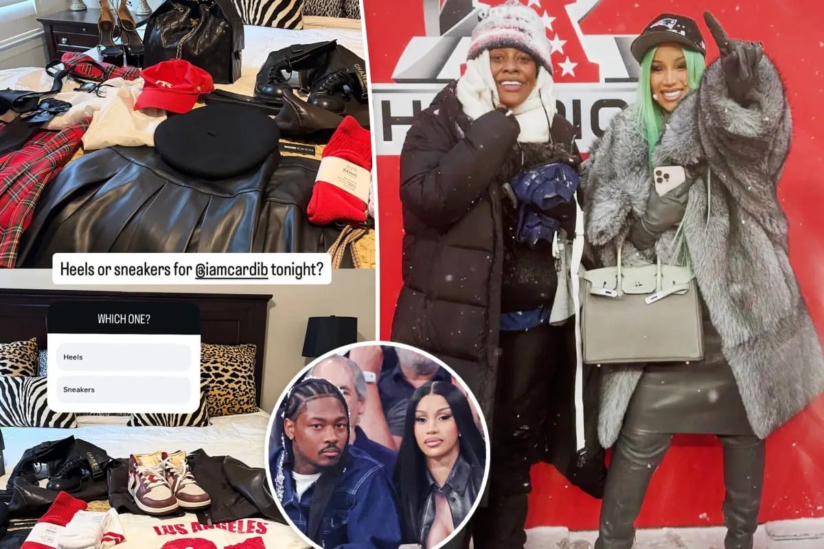 Stefon Diggs' mom sides with Cardi B as son is released from Patriots — Pagesix