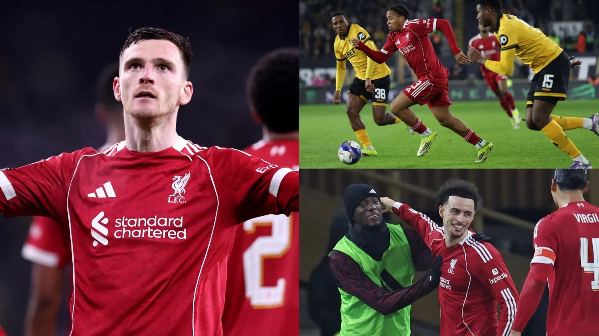 Robertson stars as Liverpool beat Wolves 3-1 to reach FA Cup quarter-finals — Goal