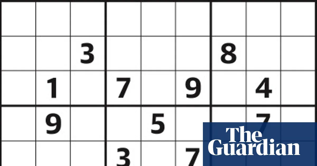 Sudoku 7,235 expert — Lifestyle | The Guardian