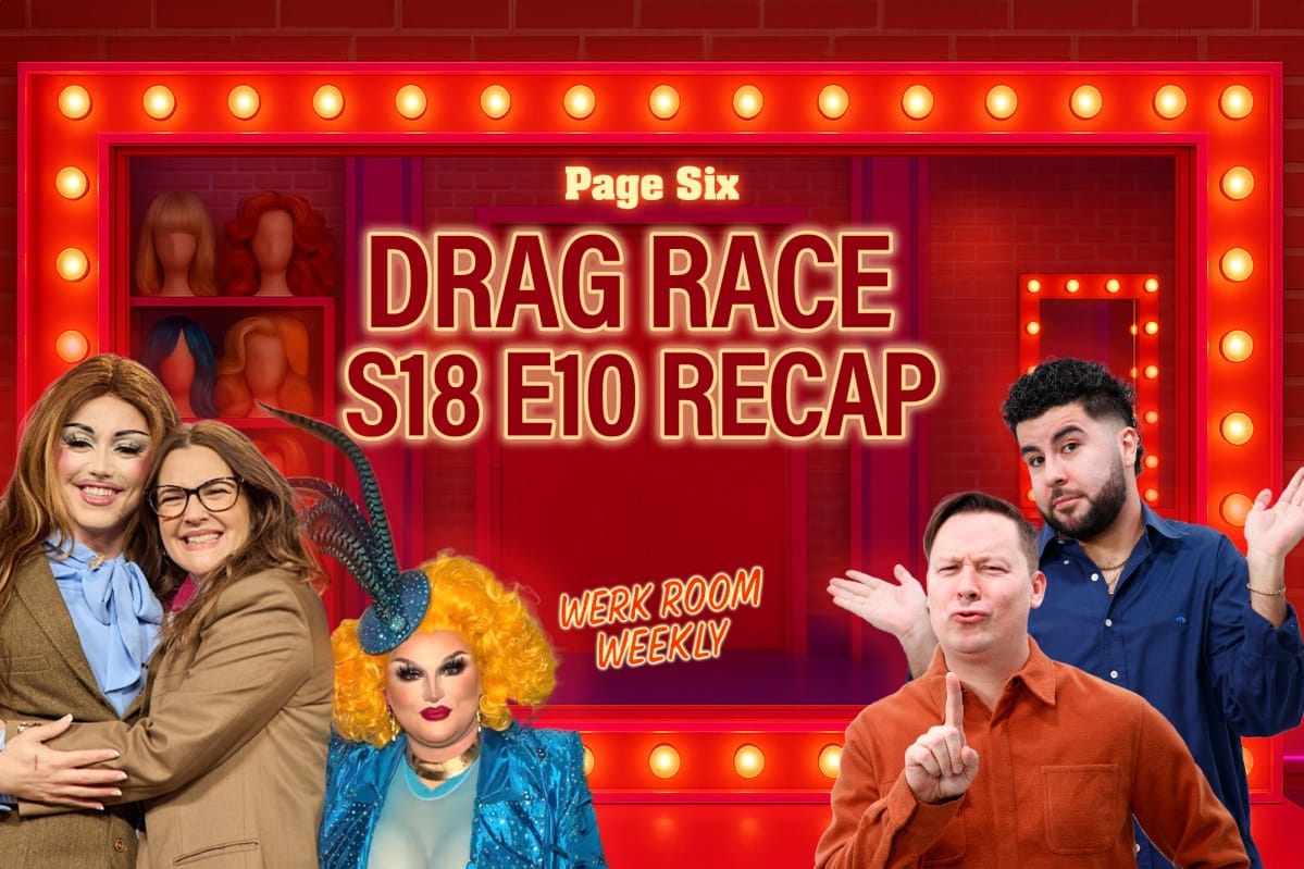 Werk Room Weekly: Myki Meeks cameo and design curveball on Drag Race S18 E10 — Pagesix