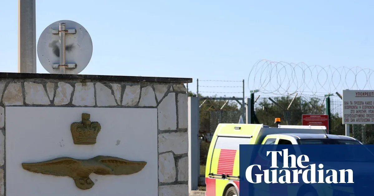 Cyprus raises doubts over future of UK bases after drone strike — World news | The Guardian