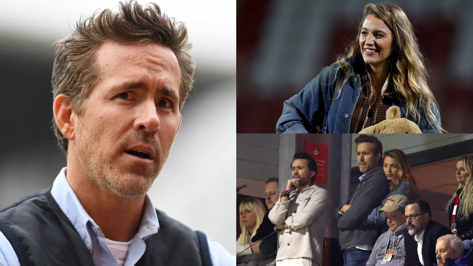 What. A. Game. Blake Lively and Ryan Reynolds smile after Wrexham loss — Goal