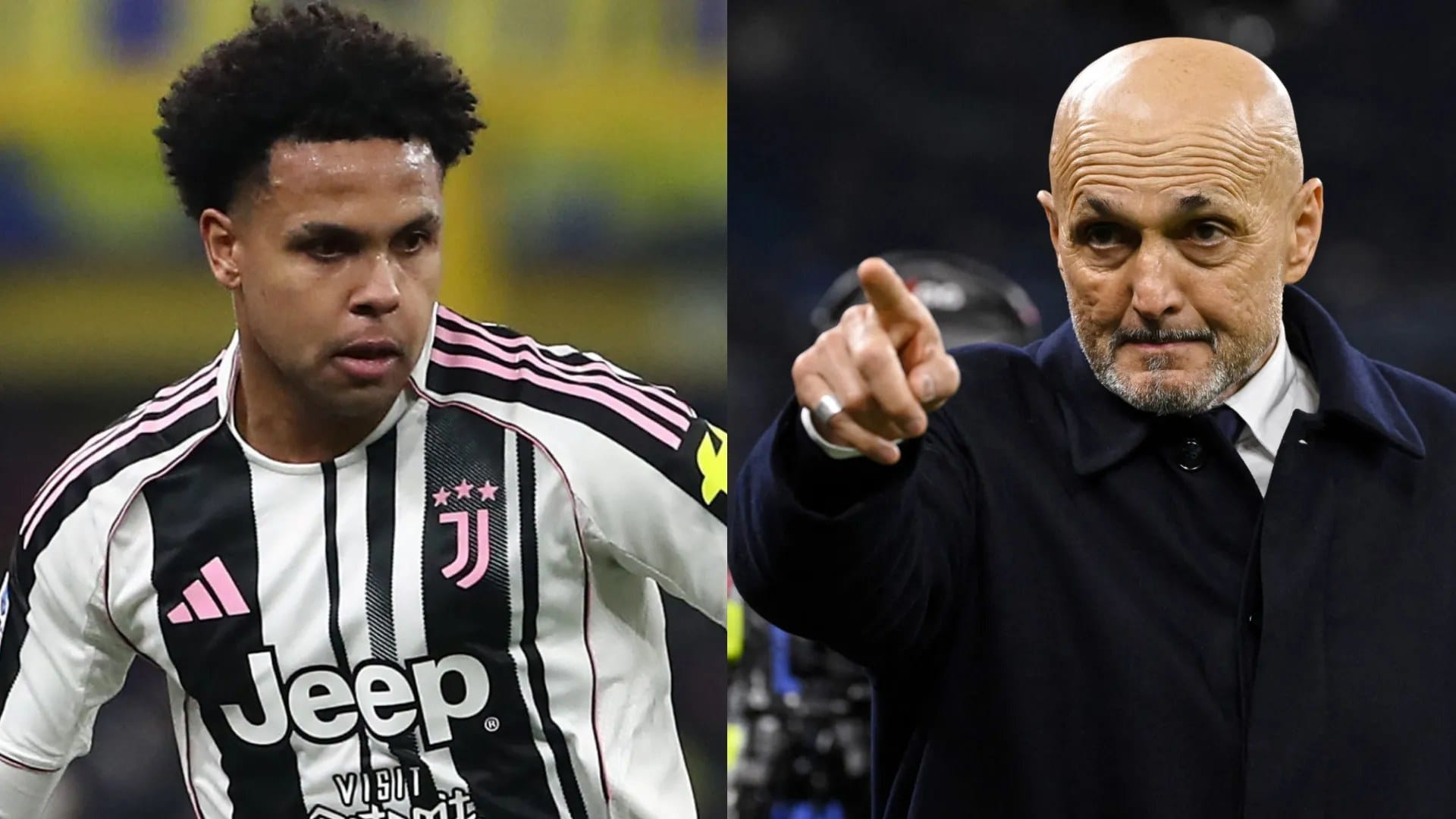 Weston McKennie slapped by Luciano Spalletti after Juventus goal — Goal