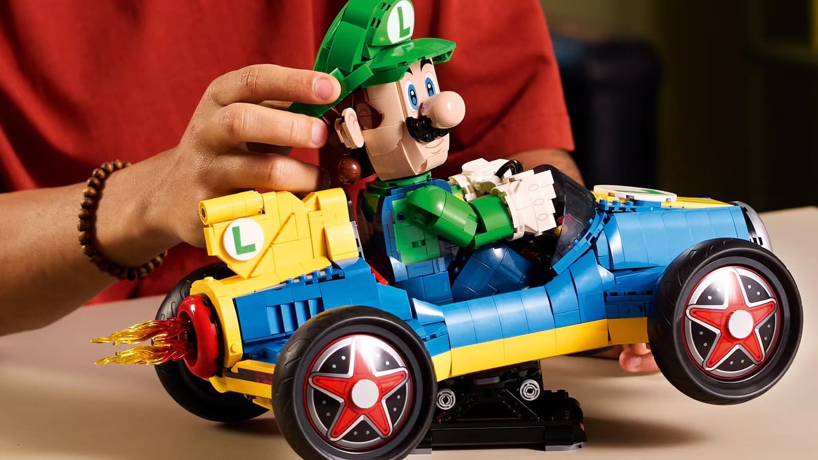 Luigi gets a Mach 8 Lego Mario Kart set for Mar10 Day — Polygon