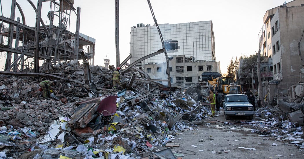 Prisons in Iran damaged as U.S.-Israeli airstrikes hit security sites — NYT > World News