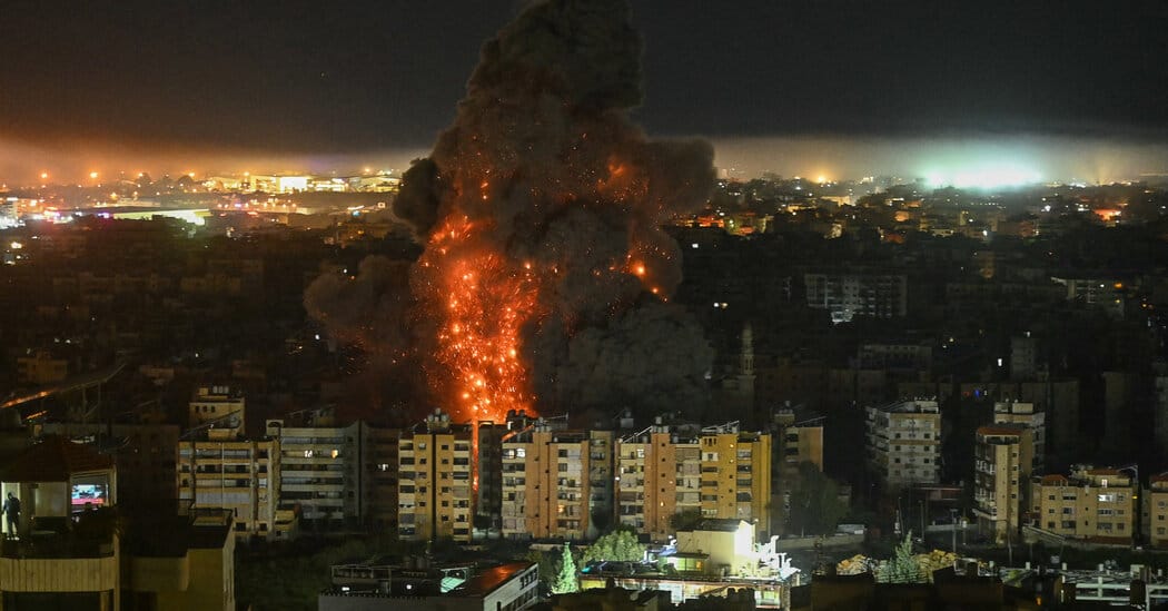 Missiles, Drones and Airstrikes Pound Middle East Into 12th Day of War — NYT > World News