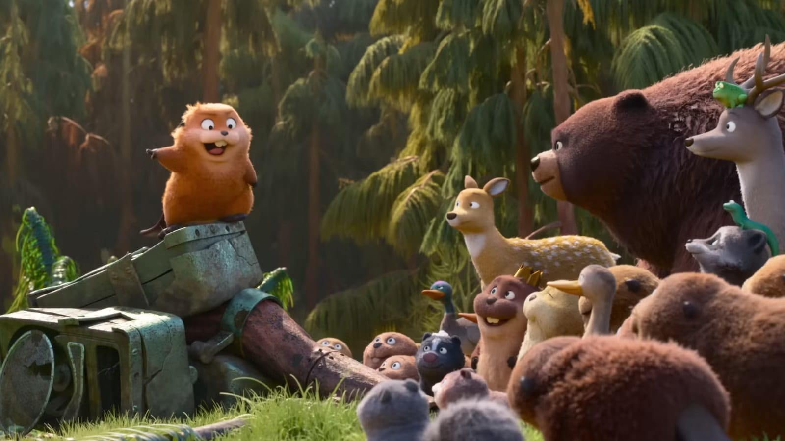 Pixar's Hoppers Followed 'Pond Rules' on Set and in Story — Movieweb