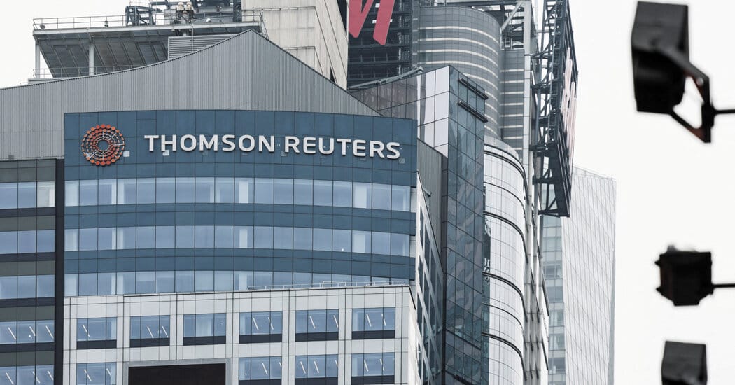 Minnesota Employees Urge Thomson Reuters to End ICE Contract — NYT > Technology