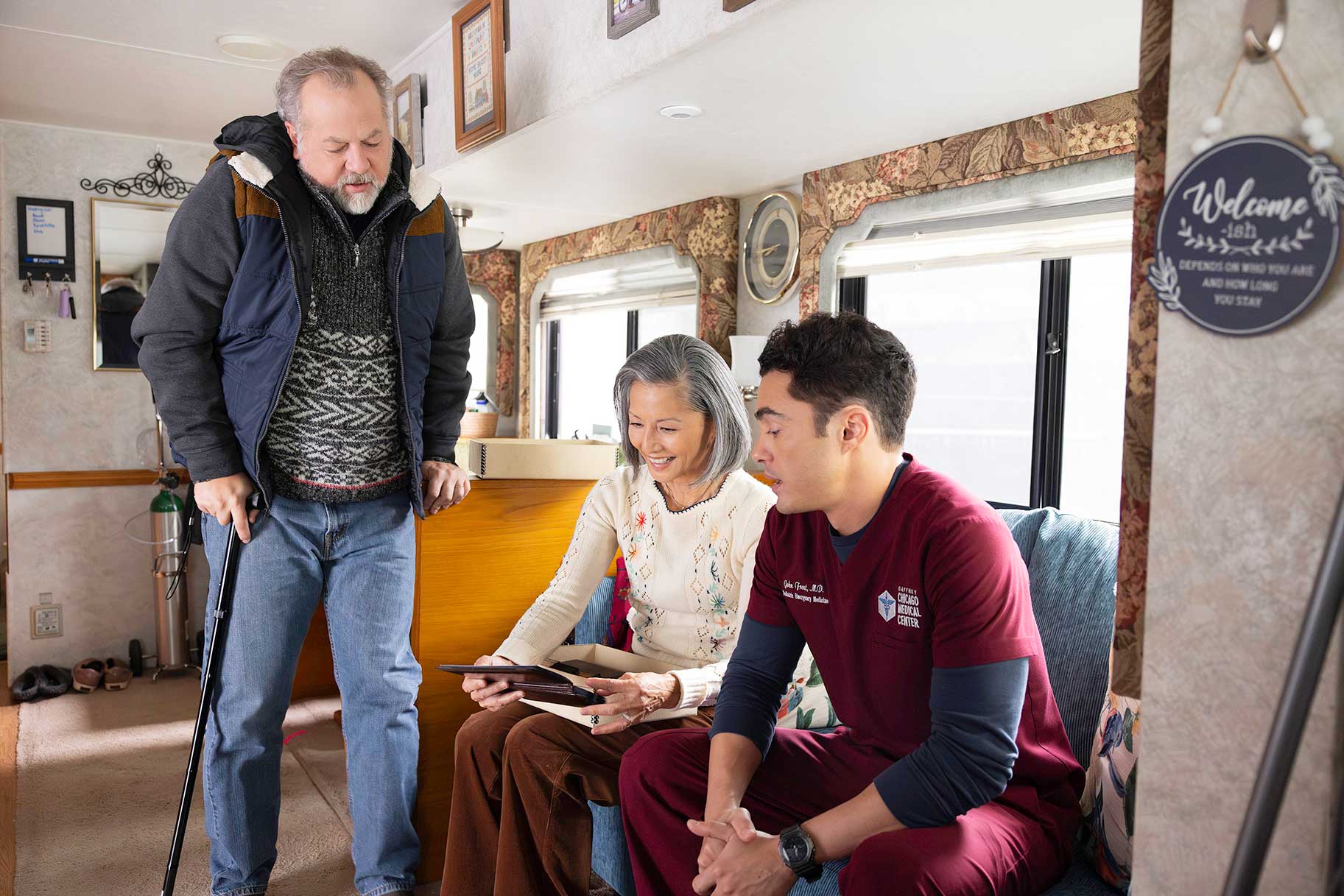 All About Frost's Parents and the Actors Who Play Them on Chicago Med — Nbc