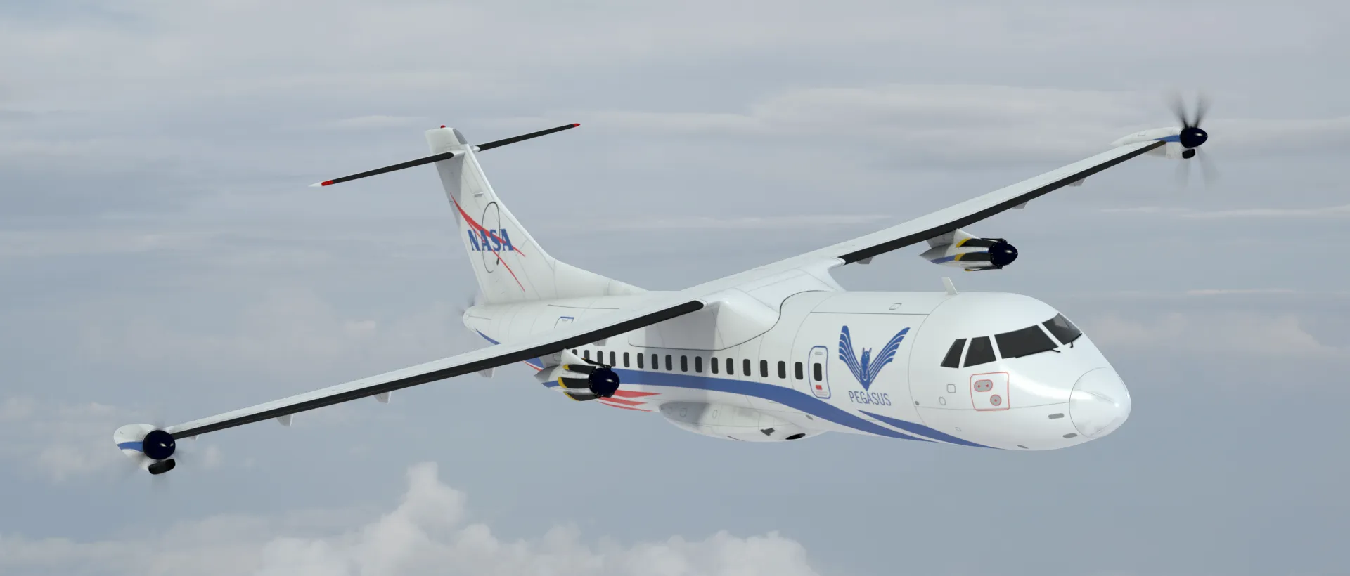 PEGASUS hybrid electric regional aircraft concept — NASA Science