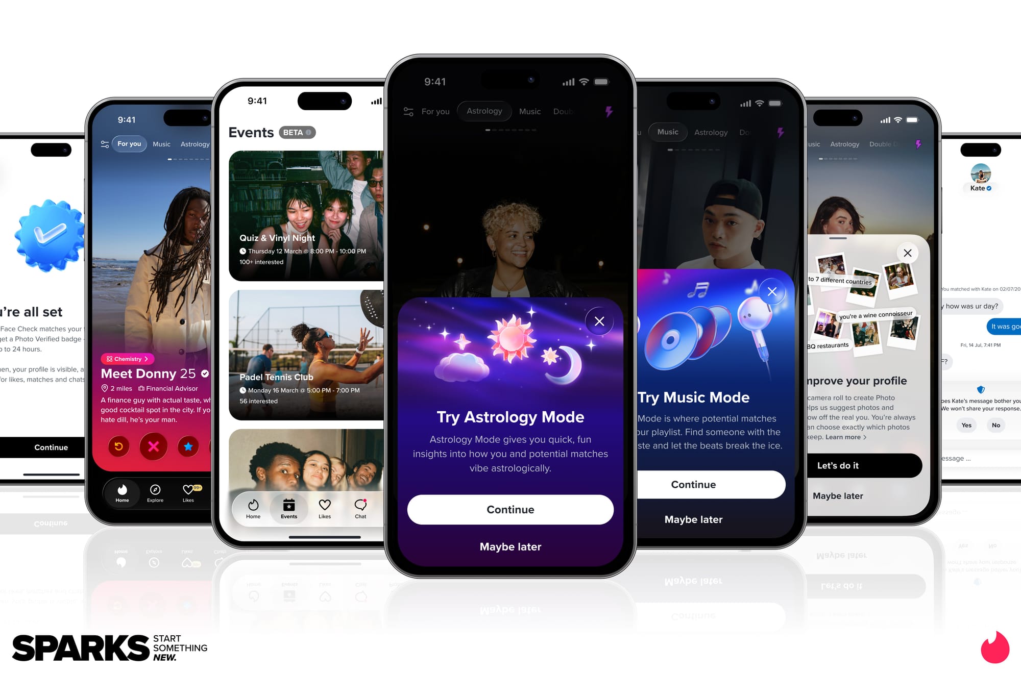 Tinder updates: AI matchmaker, astrology mode, events and safety upgrades — Mashable