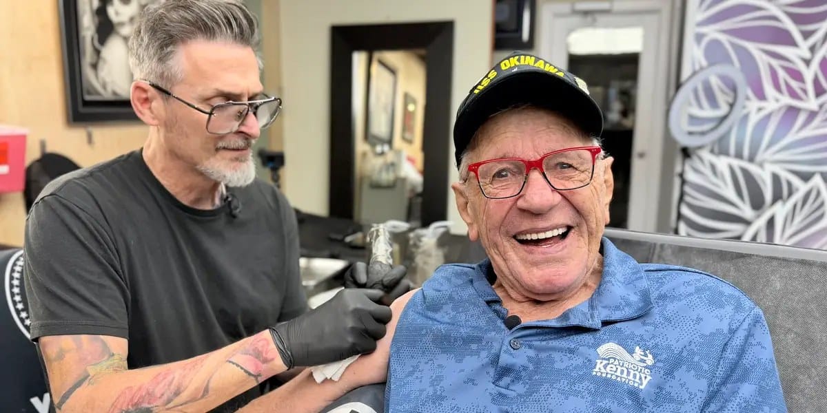 I'm 84 and just got my first tattoo — cross items off your bucket list — Businessinsider