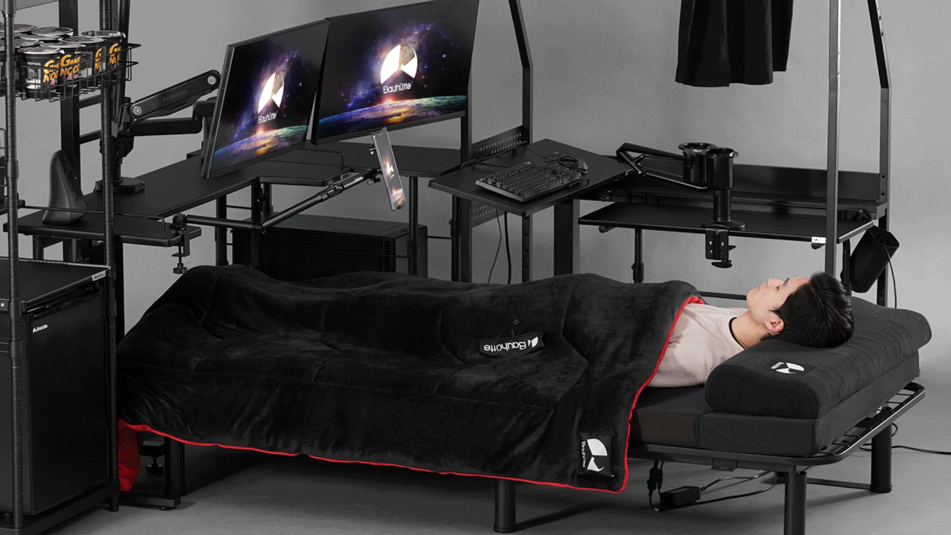 Bauhutte reveals Electric Gaming Bed 2, a 'forbidden layout' — Pcgamer