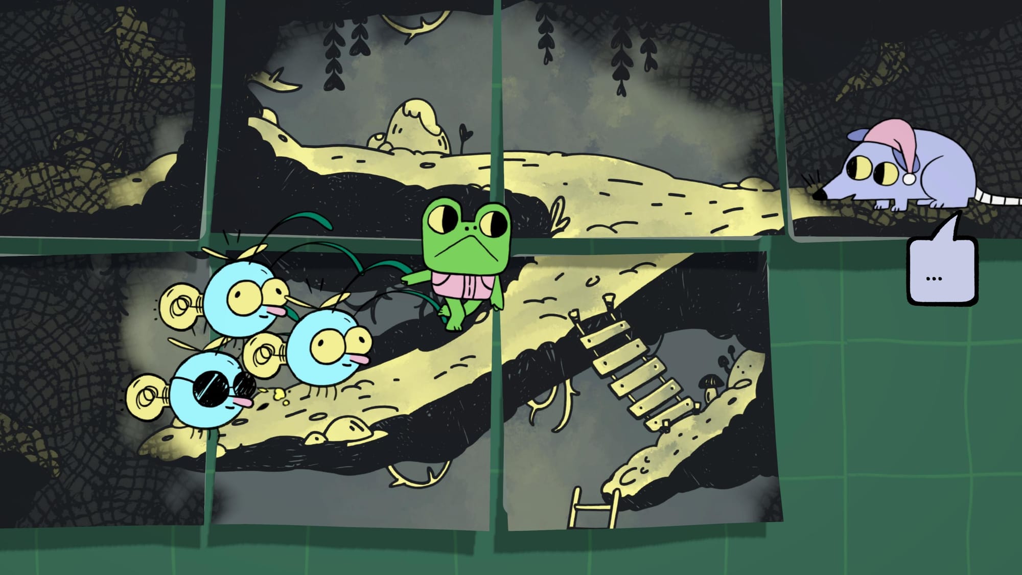 Walk the Frog is a cosy puzzle about waking a frog for spring — Pcgamer