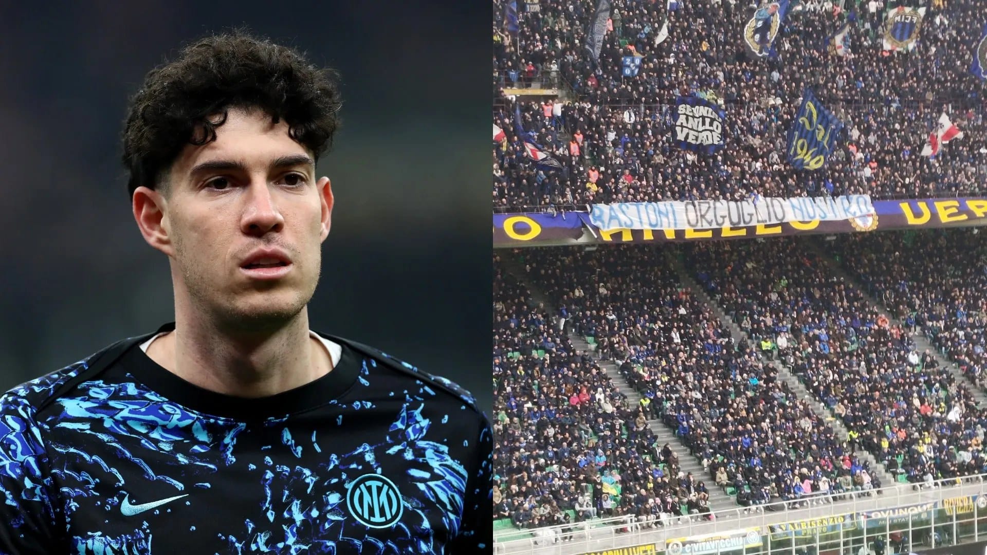 Inter banner for Bastoni: 'Our pride' — Goal