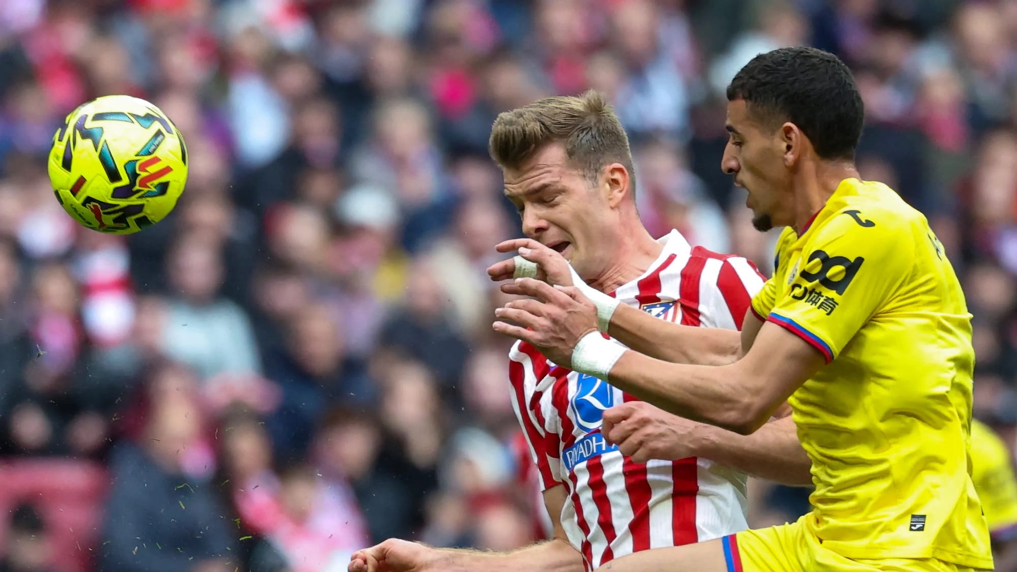 Getafe's Abqar denies intent after red card for grabbing Sorloth — Goal