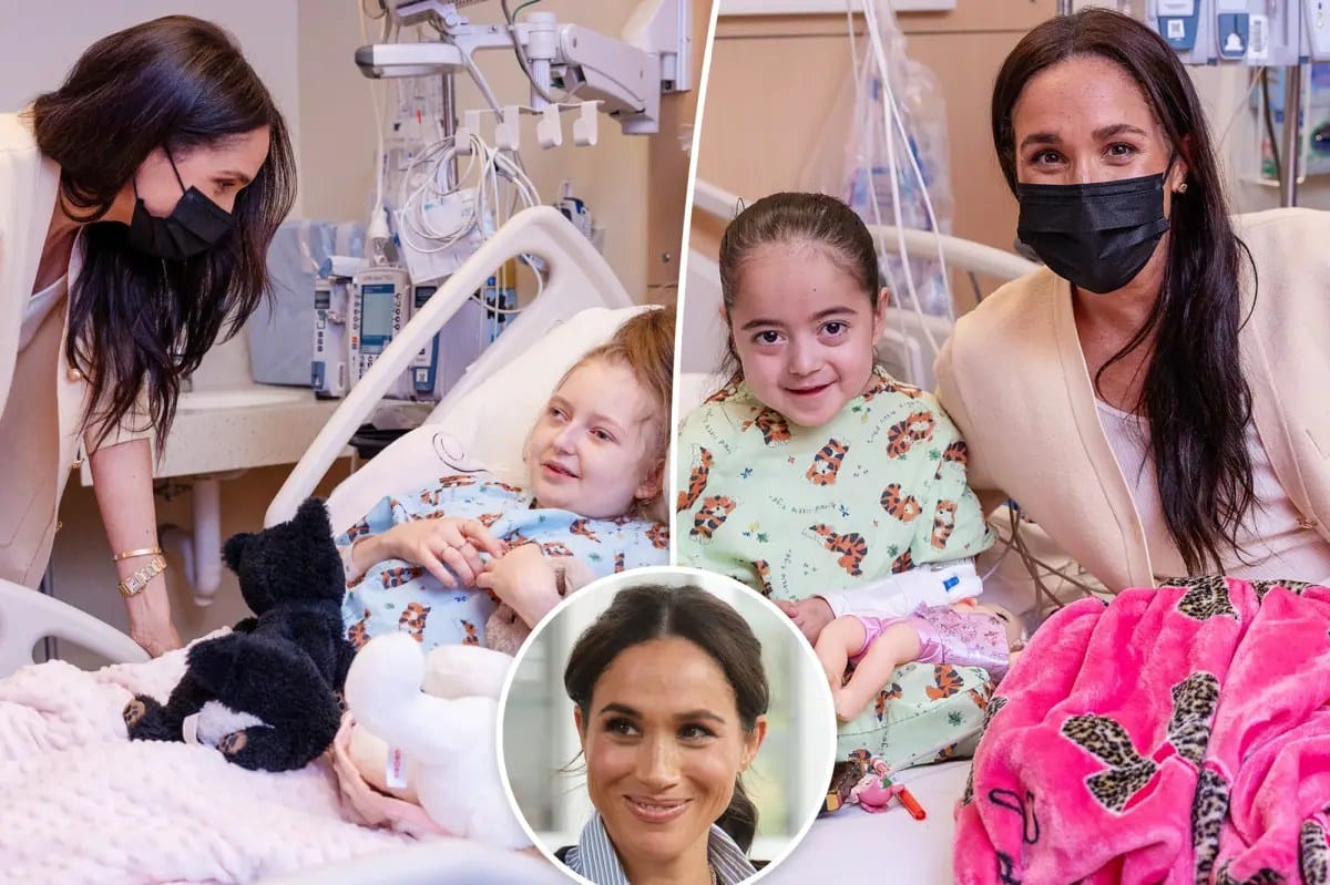 Meghan Markle visits Los Angeles children's hospital after Netflix split — Pagesix