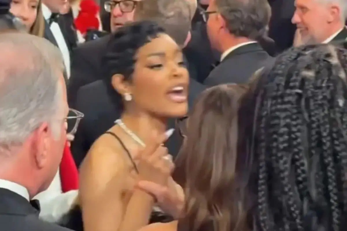 Teyana Taylor confronts security guard after alleged shove at Oscars — Pagesix