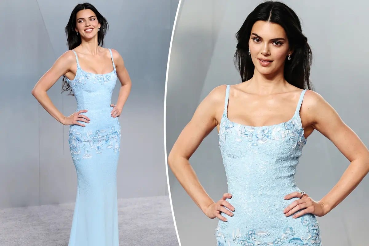 Kendall Jenner's Chanel gown hid a mushroom motif — Pagesix