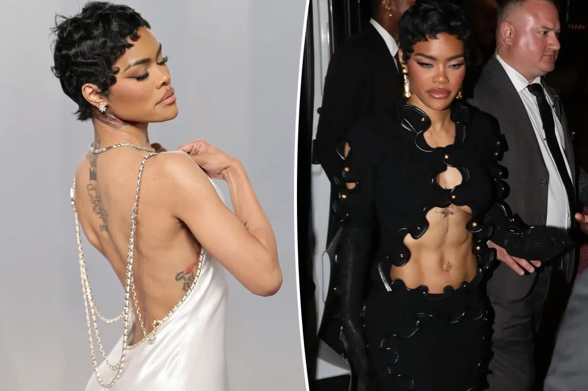 Teyana Taylor goes slinky and surreal for Oscars 2026 afterparties — Pagesix