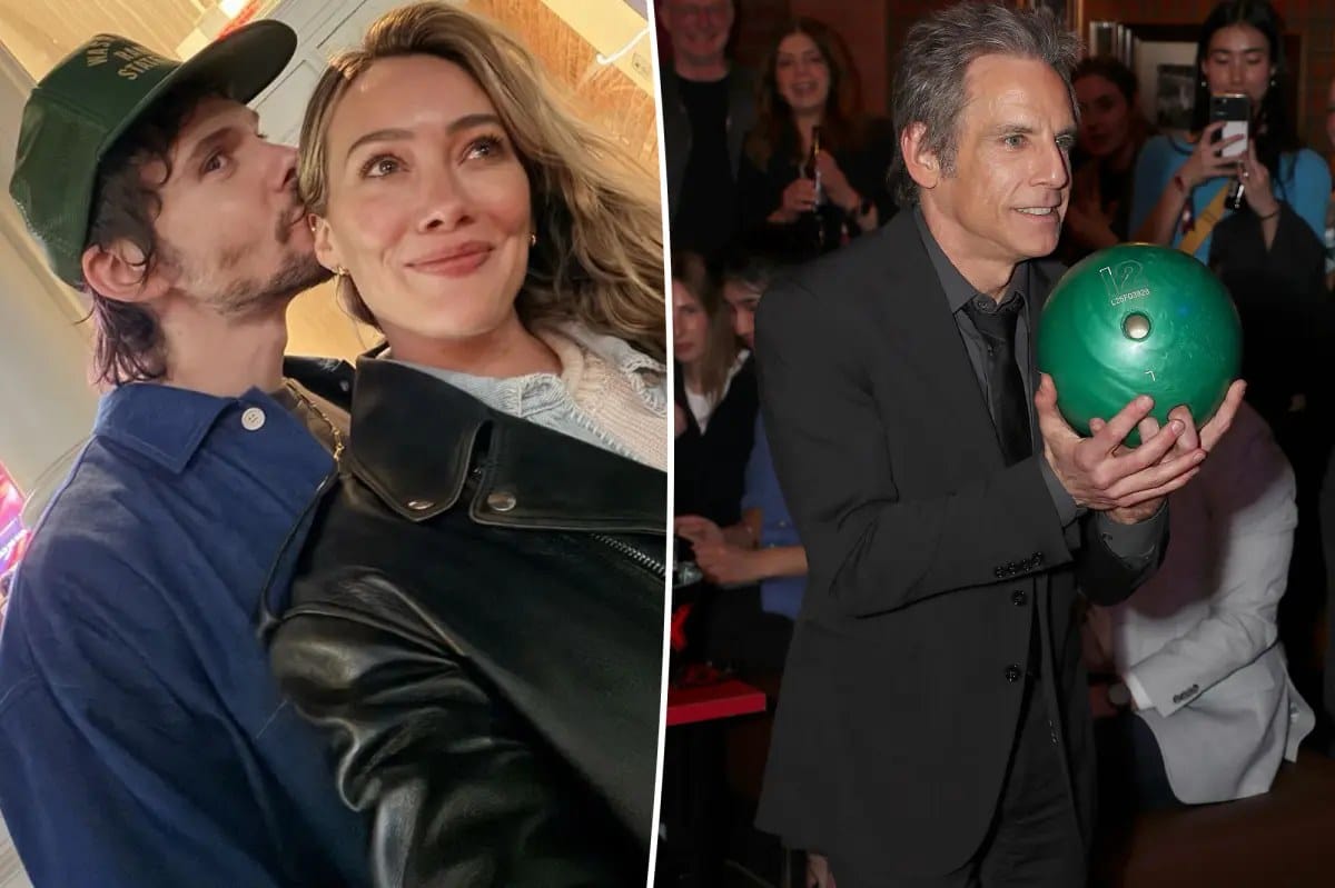 Hilary Duff and Matthew Koma in NYC, Ben Stiller goes bowling — Pagesix