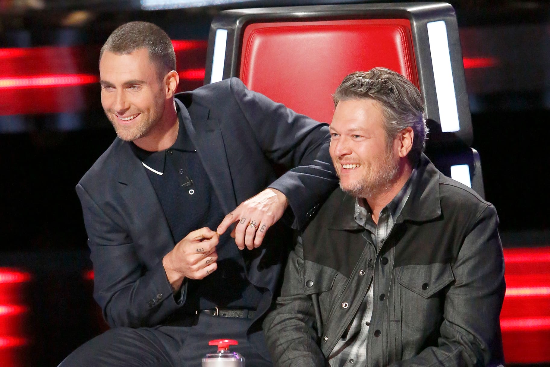Adam Levine Jokes About Blake Shelton's Voice Chair — Nbc