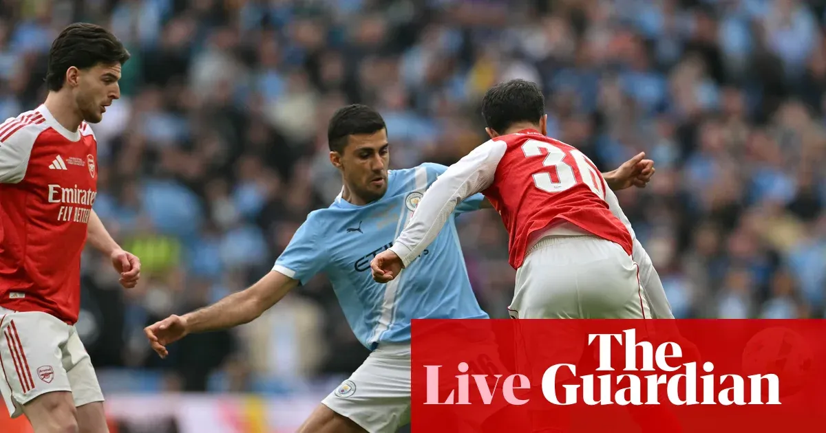 Arsenal 0-0 Manchester City at half-time in Carabao Cup final — Football | The Guardian