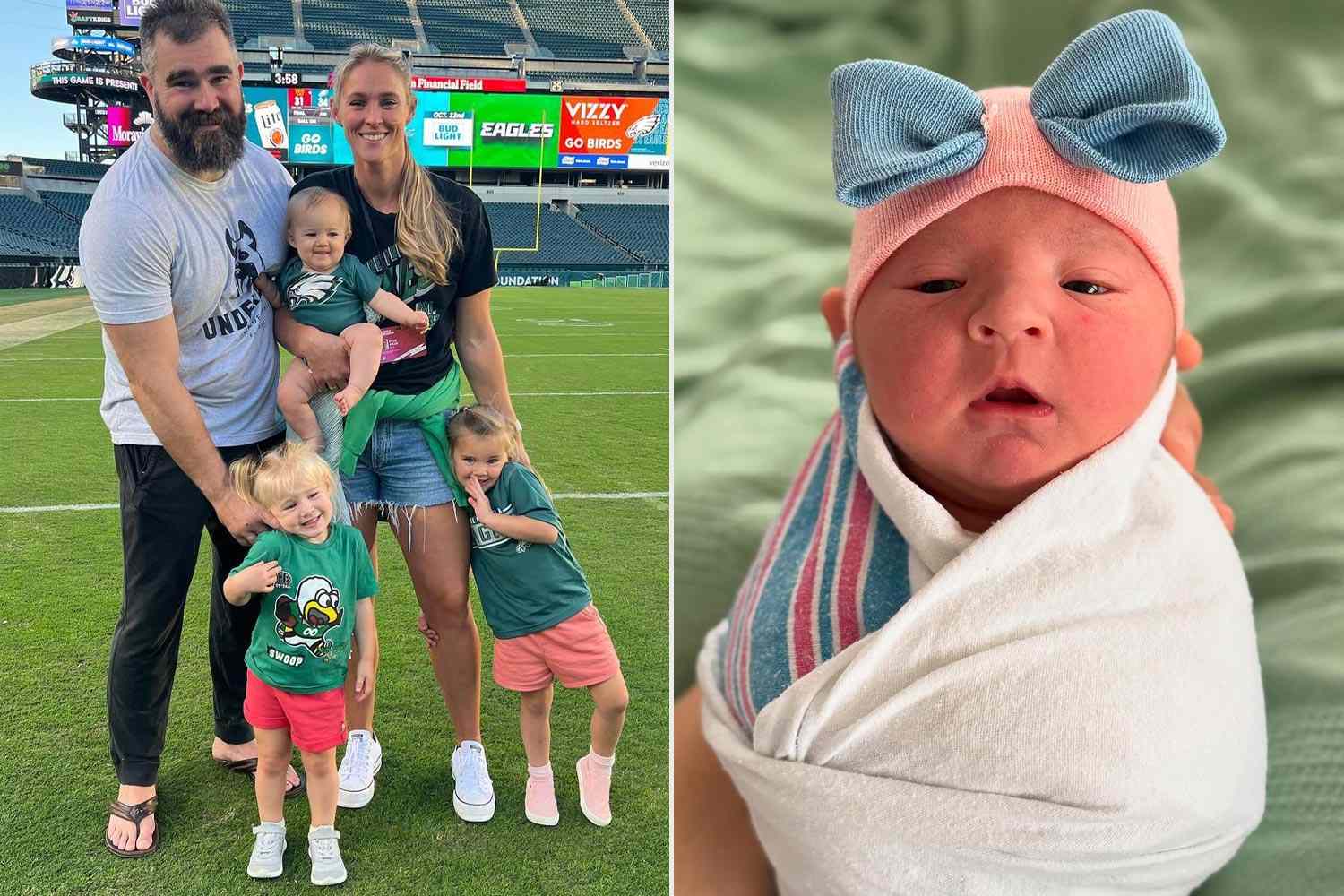 Kylie Kelce: 10-month-old Finn 'most attached' to Ellie; Bennett 'doesn't give a s—'