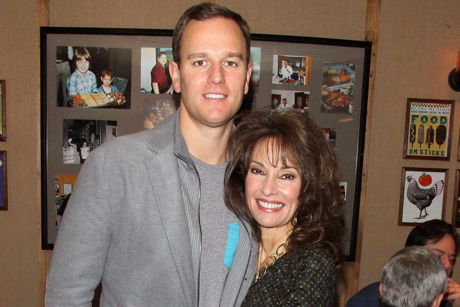 Susan Lucci says son Andreas nearly died of pneumonia 36 hours after his 1980 birth