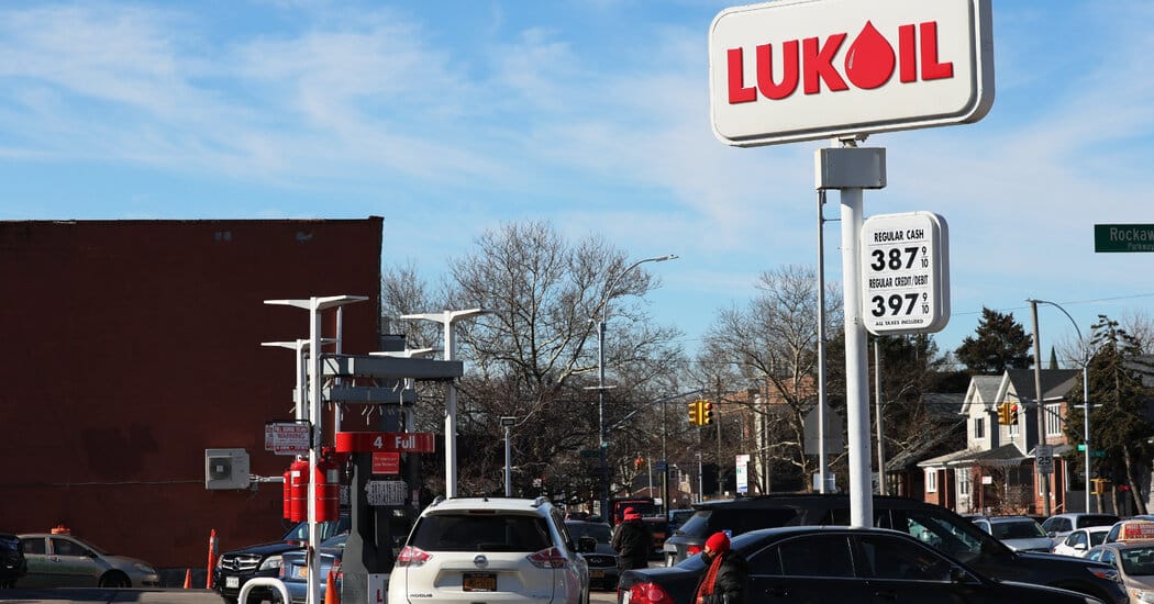U.S. Lukoil franchisees hit by sanctions as company seeks buyer