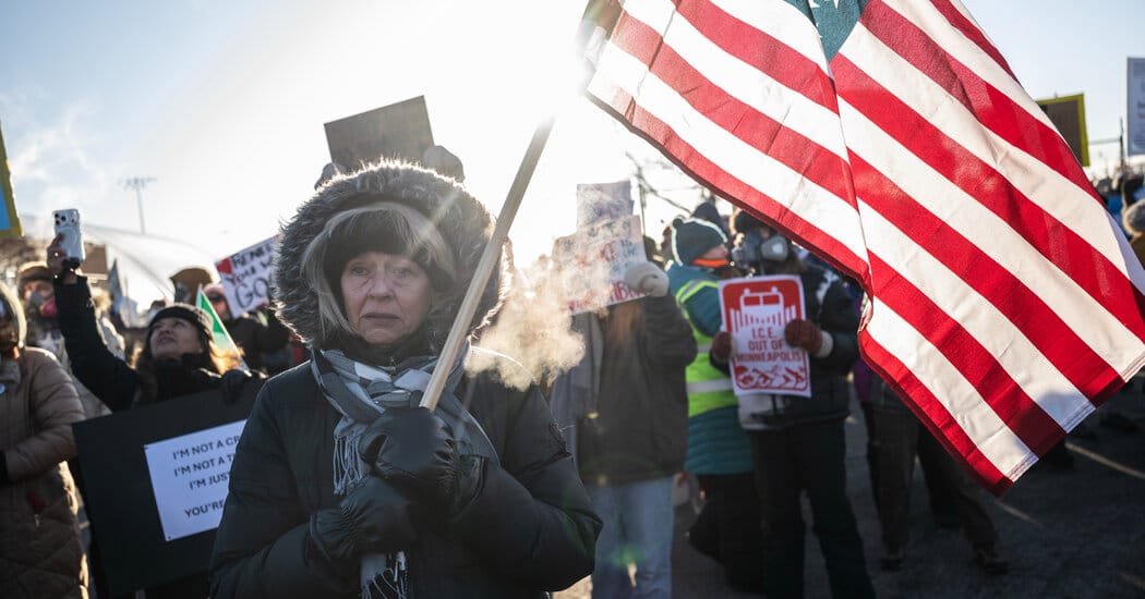Politicians Call Minnesota Protests an Insurgency After Fatal ICE Shooting