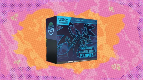 Pokémon TCG Mega Evolution Phantasmal Flames Elite Trainer Box $88.30 at Amazon — Helios-i.mashable.com