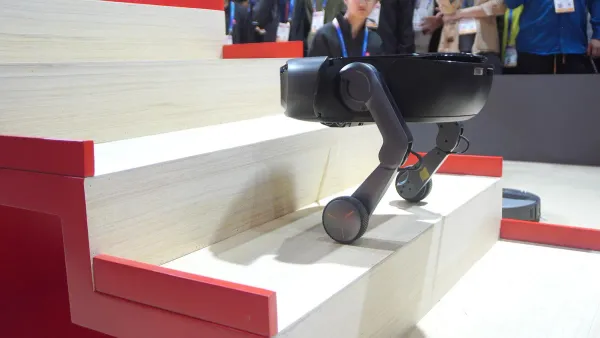 Roborock demonstrates two‑legged Saros Rover robot vacuum at CES — Zdnet.com